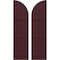Ekena Millwork Americraft 4-Board (3 Batten) Wood Joined Board-n-Batten Shutters w/ Arch Top, ARW401BQ414X77WRH, PR ARW401BQ414X77WRH - alternate 1